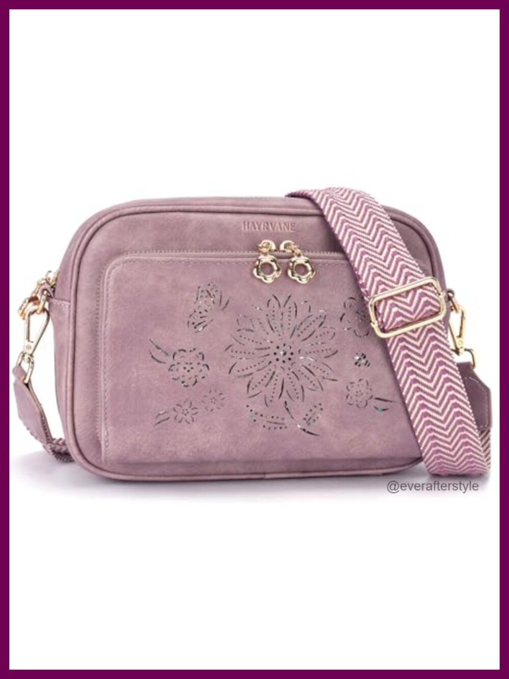 Vegan Leather Crossbody Purse RFID Wallet Shoulder Handbag Multi-Pocket